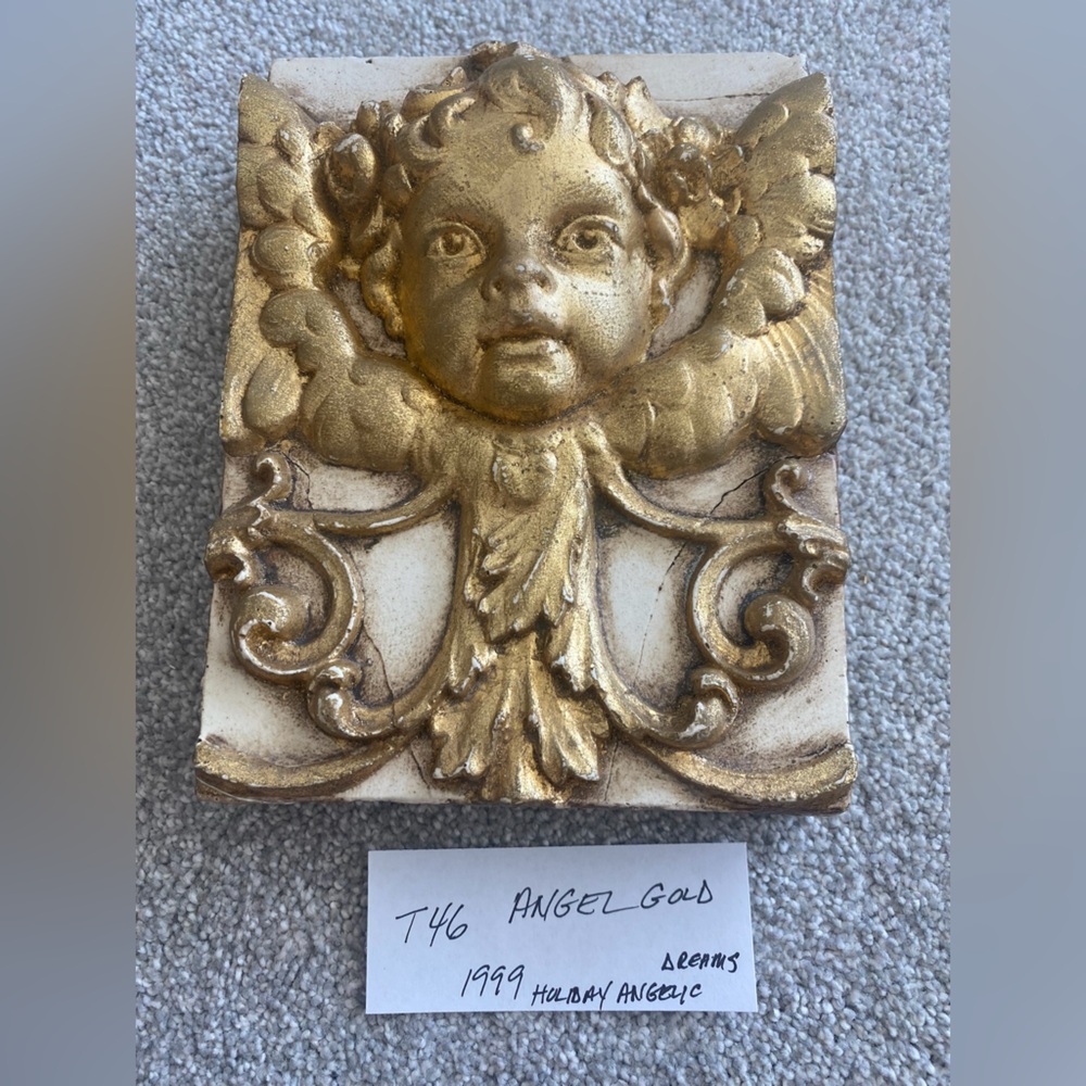 Sid Dickens T46 Angel Gold Extremely Rare Tile 2005 Checkerboard of Life